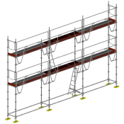 Echafaudage Multidirectionnel MEKA-48 - 60 m2