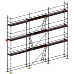 Echafaudage Multidirectionnel MEKA-48 - 80 m2