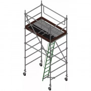 Échafaudage roulant acier SYS-FAST 4-Eco