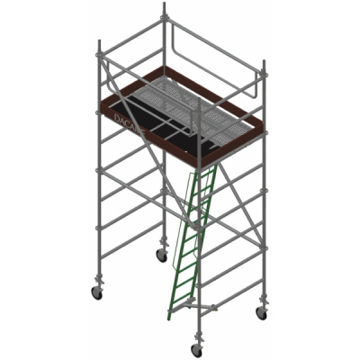 Échafaudage roulant acier SYS-FAST 4-Eco