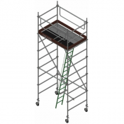 Échafaudage roulant acier SYS-FAST 5-Eco