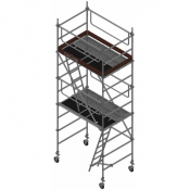 Échafaudage roulant acier SYS-FAST 5-Plus