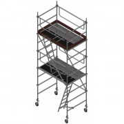 Échafaudage roulant acier SYS-FAST 5-Plus