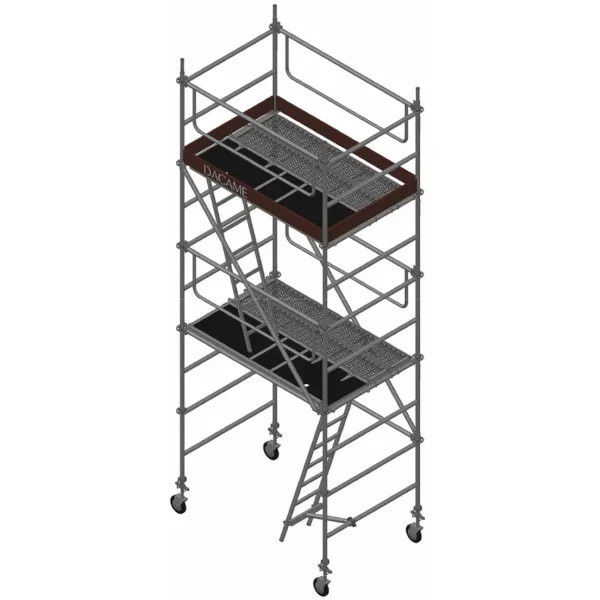 Échafaudage roulant acier SYS-FAST 5-Plus