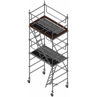 Échafaudage roulant acier SYS-FAST 5-Plus Échafaudage roulant acier SYS-FAST 5-Plus
