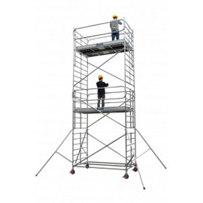 Echafaudage roulant alu DOCKER2 150 - 2,95 m Travail de 3,9 à 13,9m
