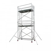 Echafaudage roulant alu DOCKER2 150 longueur 2,54 m - de 3,9 à 13,9 m