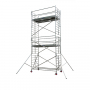 Echafaudage roulant alu DOCKER2 150 longueur 2,54 m - de 3,9 à 13,9 m