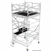 Echafaudage roulant alu plateforme Carré standard de 2 x 2 m