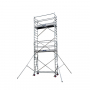Échafaudage roulant aluminium DOCKER 85 / 2,05 m - Version Garde-corps