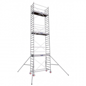 Échafaudage roulant aluminium DOCKER 85 / 2,05 m - Version Lisses