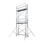Échafaudage roulant aluminium DOCKER2 85 / 2,54 m - Version Garde-corps