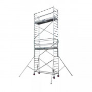 Échafaudage roulant aluminium DOCKER2 85 / 2,95 m - Version Garde-corps