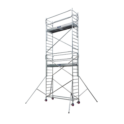 Échafaudage roulant aluminium DOCKER2 85 / 2,95 m - Version Garde-corps