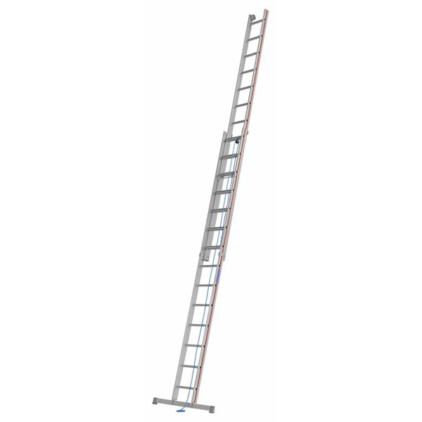 Echelle alu coulissante à corde de 2 et 3 plans