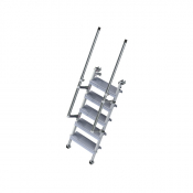 Echelle d'accès aux camions en aluminium