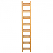 Echelle de toit pliante en bois