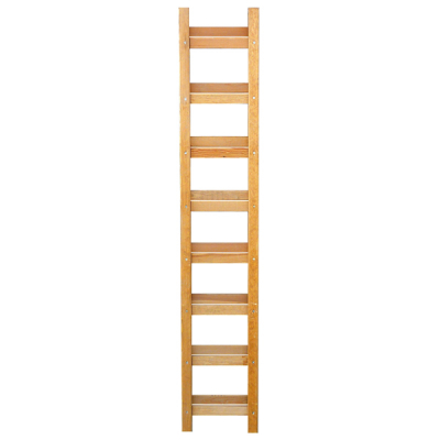 Echelle de toit pliante en bois
