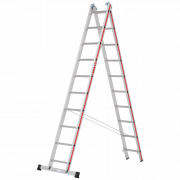 Echelle alu transformable 2 plans - 4045