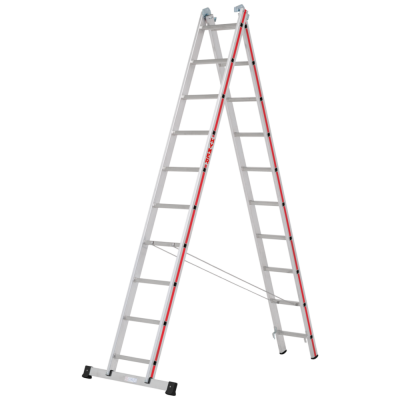 Echelle alu transformable 2 plans - 4045
