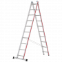 Echelle alu transformable 2 plans - 4045
