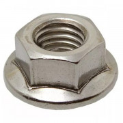 Ecrous a embase crantée INOX A2 DIN 6923