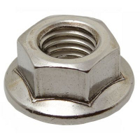 Ecrous a embase crantée INOX A2 DIN 6923 Ecrous a embase crantée INOX A2 DIN 6923