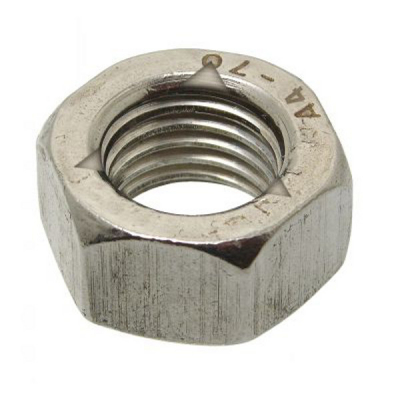 Ecrous autofreinés hexagonaux Tout métal INOX A4 DIN 980V