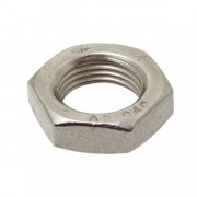 Ecrous bas hexagonaux Filetage métrique pas fin INOX A2 DIN 439