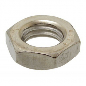 Ecrous bas hexagonaux pas gauche INOX A2 DIN 439 ISO 4035