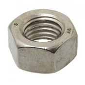 Ecrous hexagonaux pas à gauche INOX A4 DIN 934