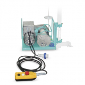 Élévateur monophasé spécial échafaudage 150 kg IMER AP 150