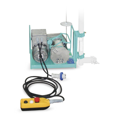 Élévateur monophasé spécial échafaudage 150 kg IMER AP 150