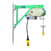 Élévateur pour étais et chevalets - télécommande 1 m - Charge 150 kg - 30 m de haut. de travail