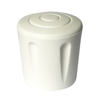 Embout blanc rond utilisable utilisable extérieur renforcé