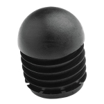 Embout à ailette rond intérieur cannelé tête semi sphérique