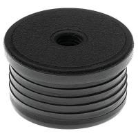 Embout rond percé pour tige fileté M10