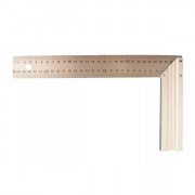 Equerre menuisier 300mm - talon alu - lame inox gravée -standard