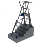 Plateforme individuelle pliante et réglable PIRC 