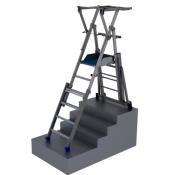 Plateforme individuelle pliante et réglable PIRC 
