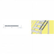 Connecteur d'escalier modulaires TAS