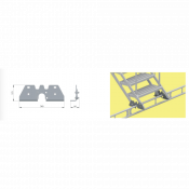 Kit d'adaptation des escaliers TAS pour échafaudages modulaires