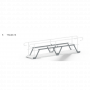Kit de transformation d'un escalier modulaire TAS en passerelle