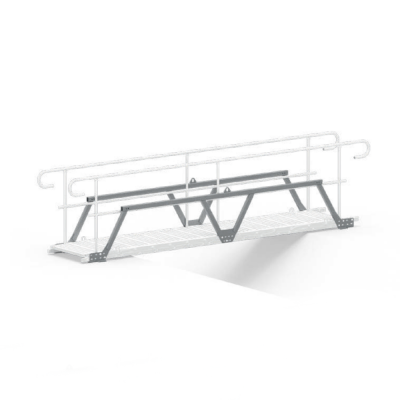 Passerelle modulaire à base d'escaliers TAS de chez TLC