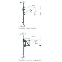 Étai D’Intérieur Réglable 2,45 à 3,30 m – Support Élévateur – Installation Facile et Sécurisée Étai D’Intérieur Réglable 2,45 à 3,30 m – Support Élévateur – Installation Facile et Sécurisée