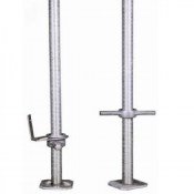 Vérin de pied attache cadre - Hauteur 85 cm Galva