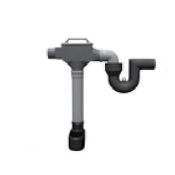 Système de filtration diam. 160 mm auto-nettoyant avec kit anti-remous