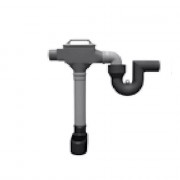 Système de filtration diam. 160 mm auto-nettoyant avec kit anti-remous