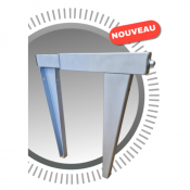 U de coffrage réglable système CROC ouverture de 19 à 49 cm