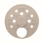 Rondelle plate plastique